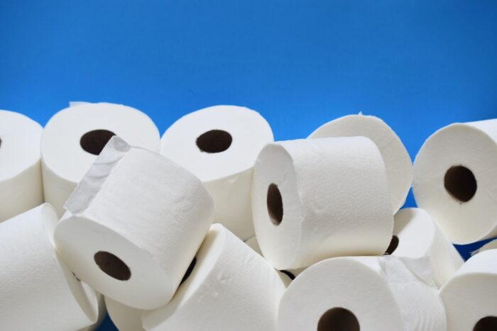 Rollos de papel higiénico