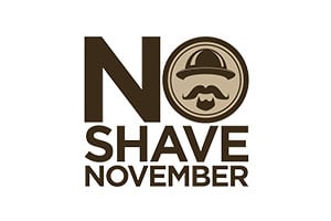 不刮胡子的十一月标志