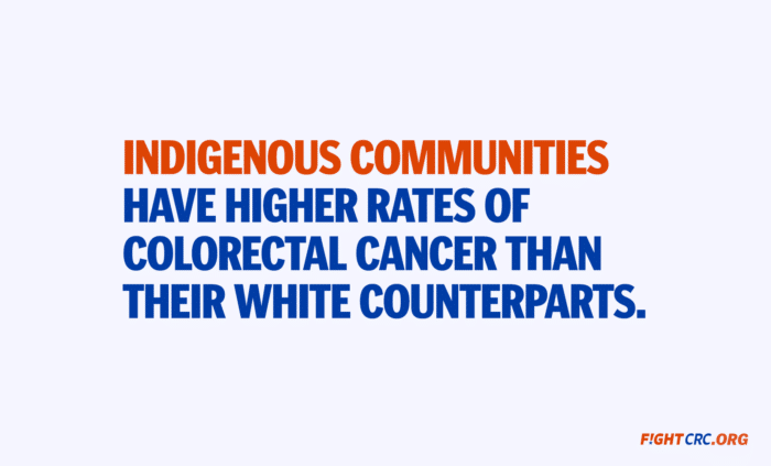 indigenous colorectal cancer fact