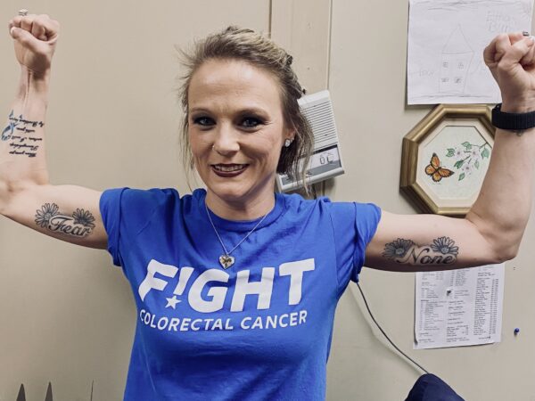Holly Scott  Lucha contra el cáncer colorrectal
