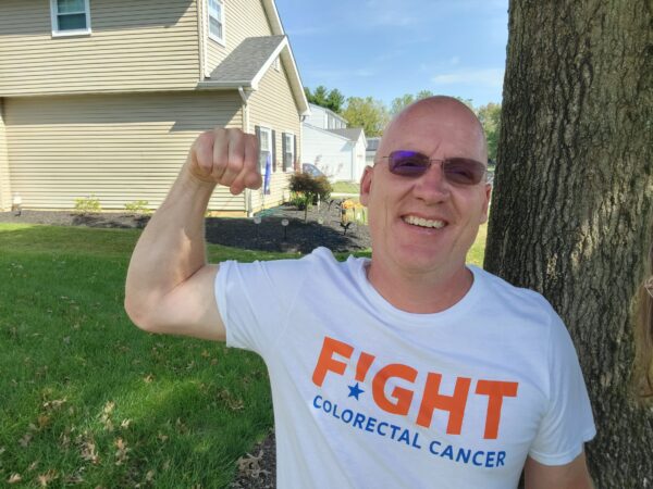 joe strongarmselfie colorectal cancer awareness month