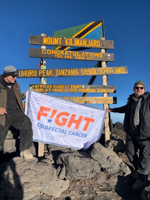 Chad Kilimanjaro Uruhu Peak and Flag