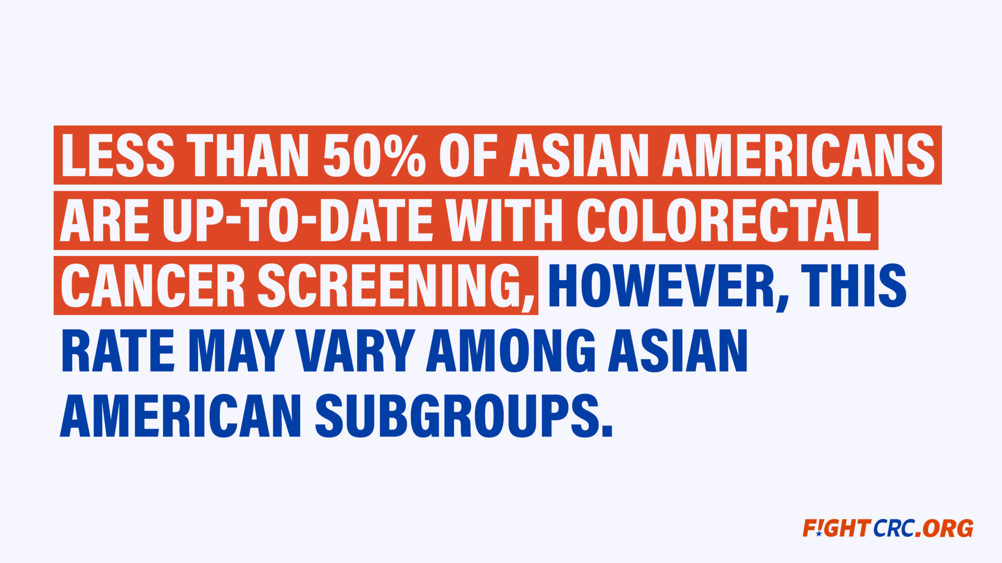 estadísticas sobre el cáncer de colon en los asiático-americanos