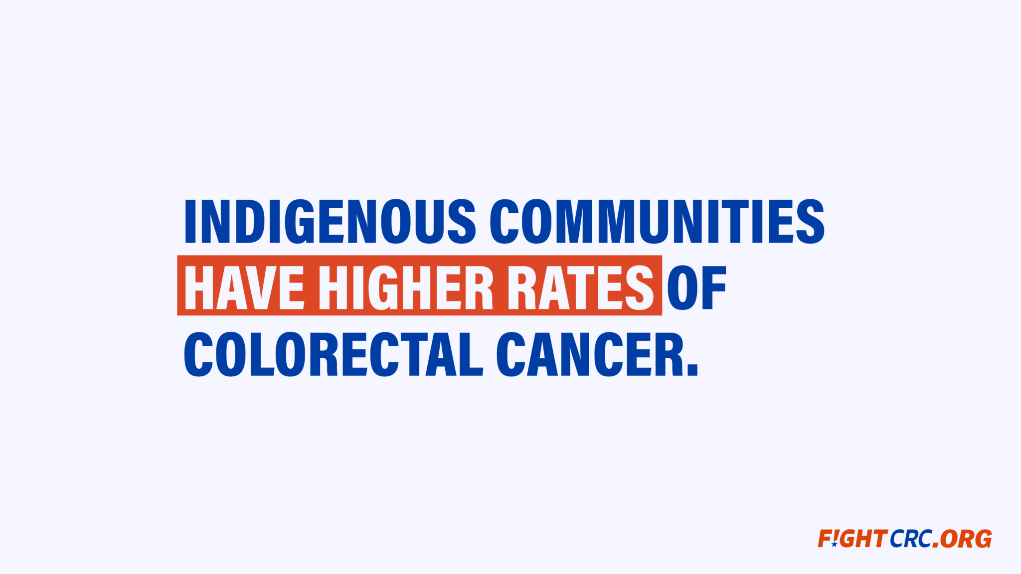 indigenous coloretal cancer statistic