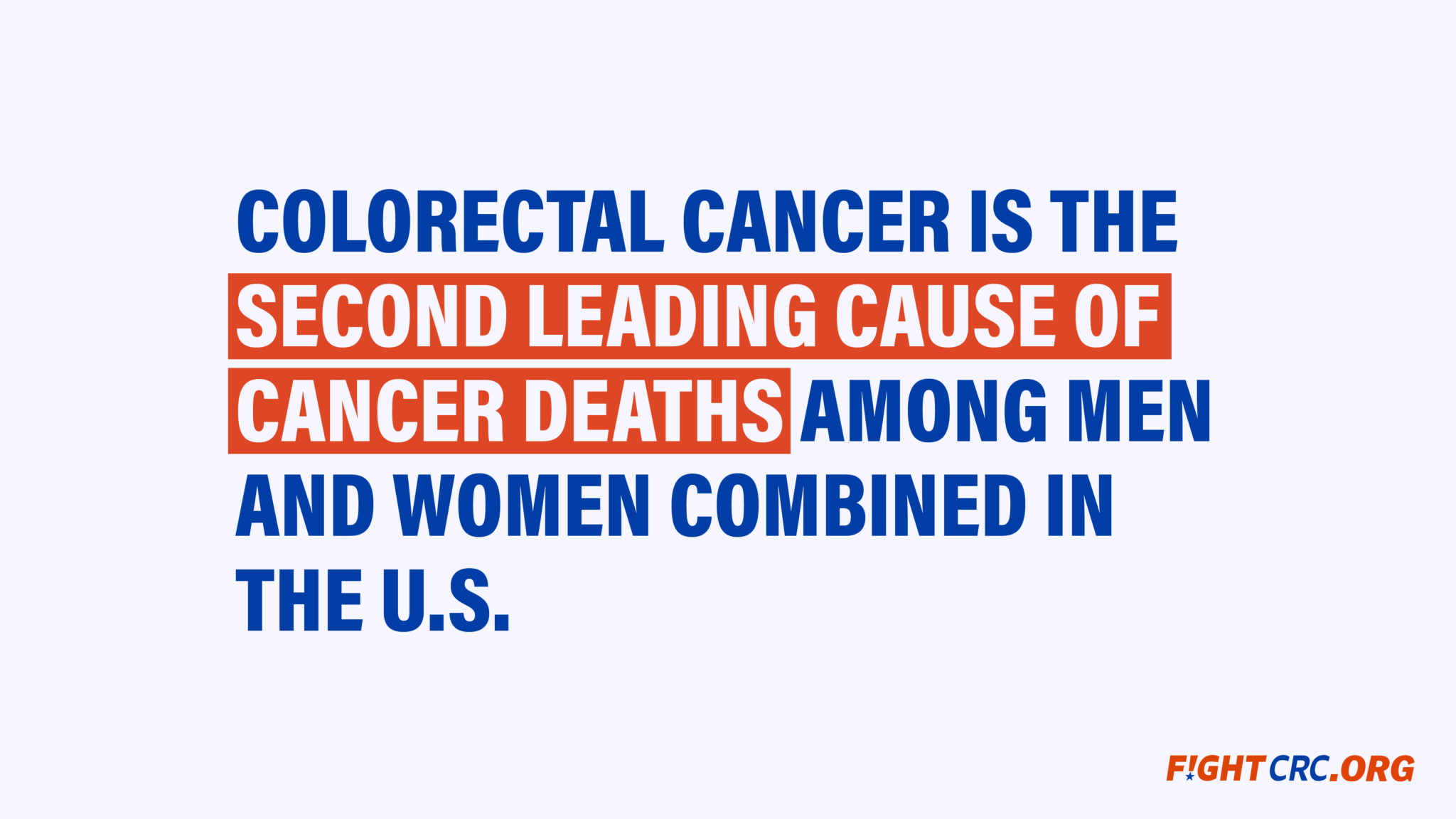 colon cancer is the second leading cause of cancer death
