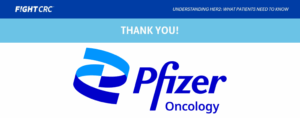 Thank you to our sponsor, Pfizer Oncology. 
